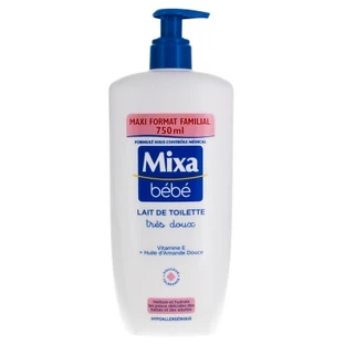 Mixa Bébé Lapte de toaletă foarte delicat, hipoalergenic, 750 ml