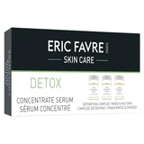 Sérum concentrado detox para el cuidado de la piel de Eric Favre, 10 ampollas