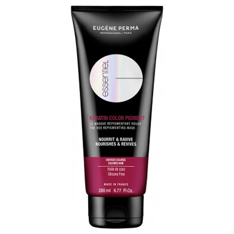 Eugène Perma Professional Eugène Perma Essentiel – maska repigmentująca z pigmentami keratynowymi, kolor czerwony, 200 ml: ceny i cechy
