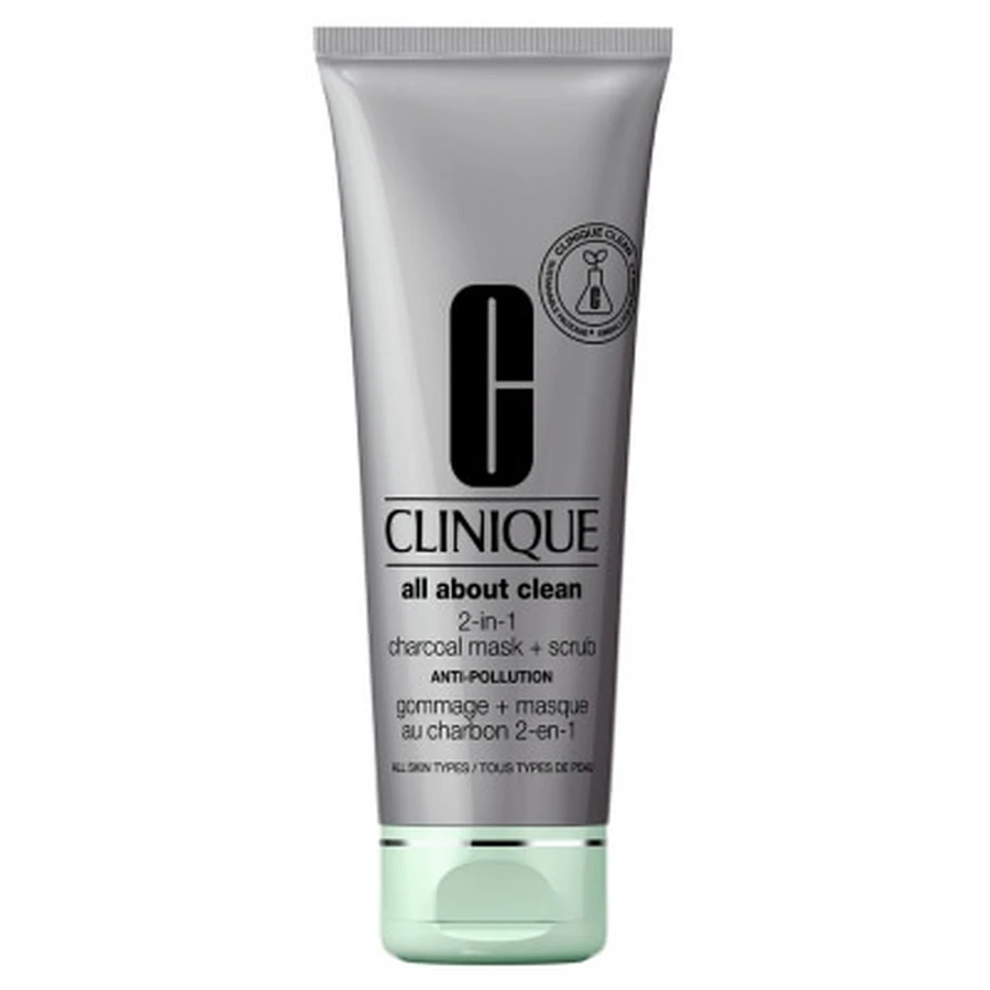 2-in-1 anti-vervuilingsscrub + houtskoolmasker 100 ml