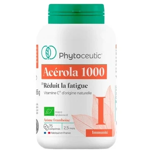 Phytoceutic Acerola Ecológica 1000, 75 comprimidos