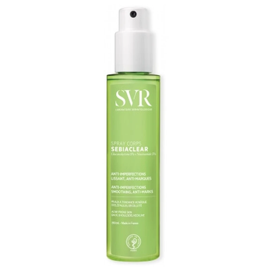 SVR Sebiaclear Spray Corps Anti-Imperfections Lissant 150 ml