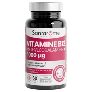 Santarome Vitamina B12 Metilcobalamină+ 1000 µg 60 capsule