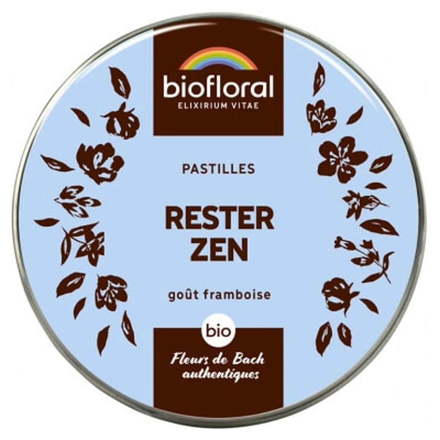 Pastillas orgánicas «Rester Zen» de Biofloral, 50 g