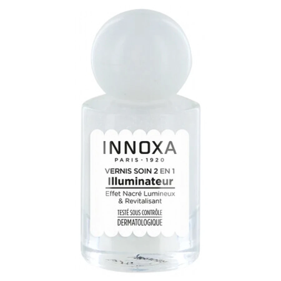 Innoxa 2-in-1 verzorgende nagellak met highlighter, 10 ml
