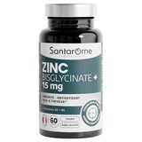 Santarome Zinc Bisglycinate+ 15 mg, 60 Capsules