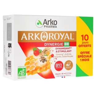 Arkopharma Arko Royal Dynergie Organic 30 Ampoules