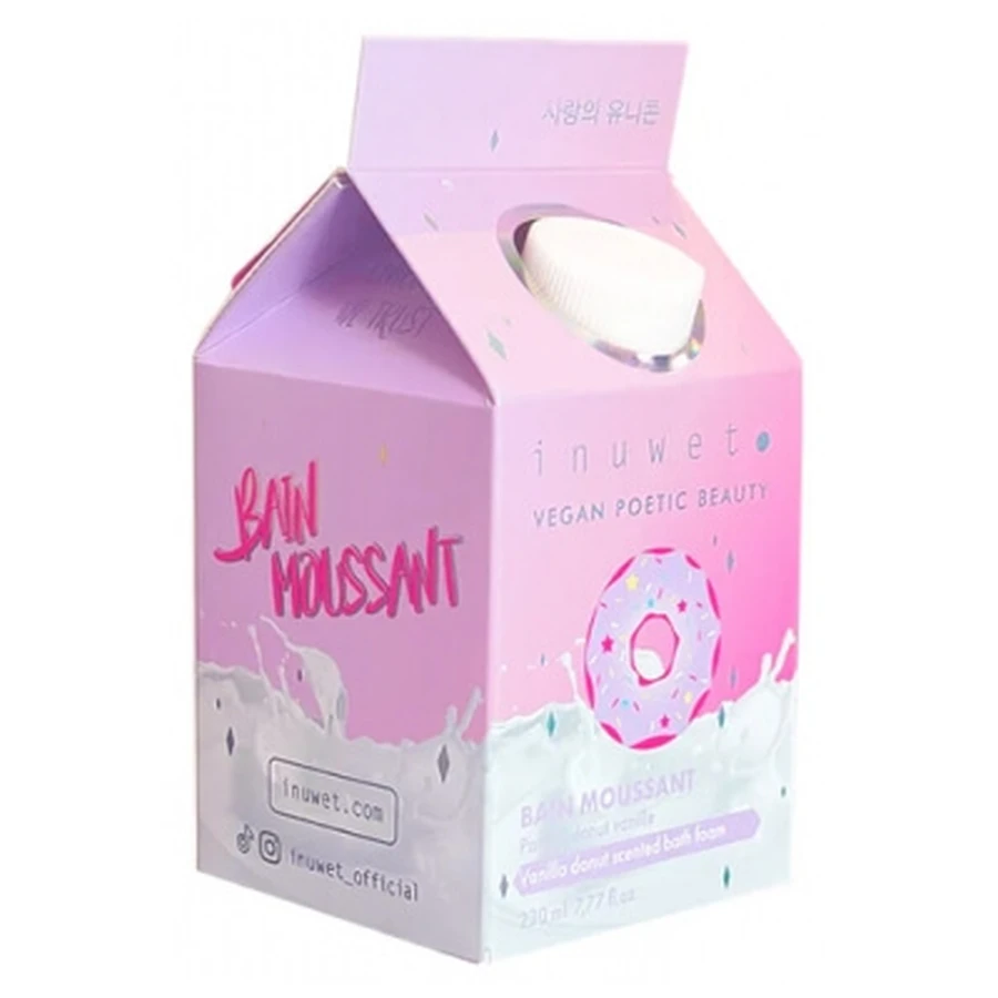 Inuwet Bain Moussant Parfum Donut Vanille 230 ml
