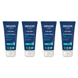 Weleda Men’s Active Fresh 3-in-1-Duschgel, 4er-Pack (je 200 ml)