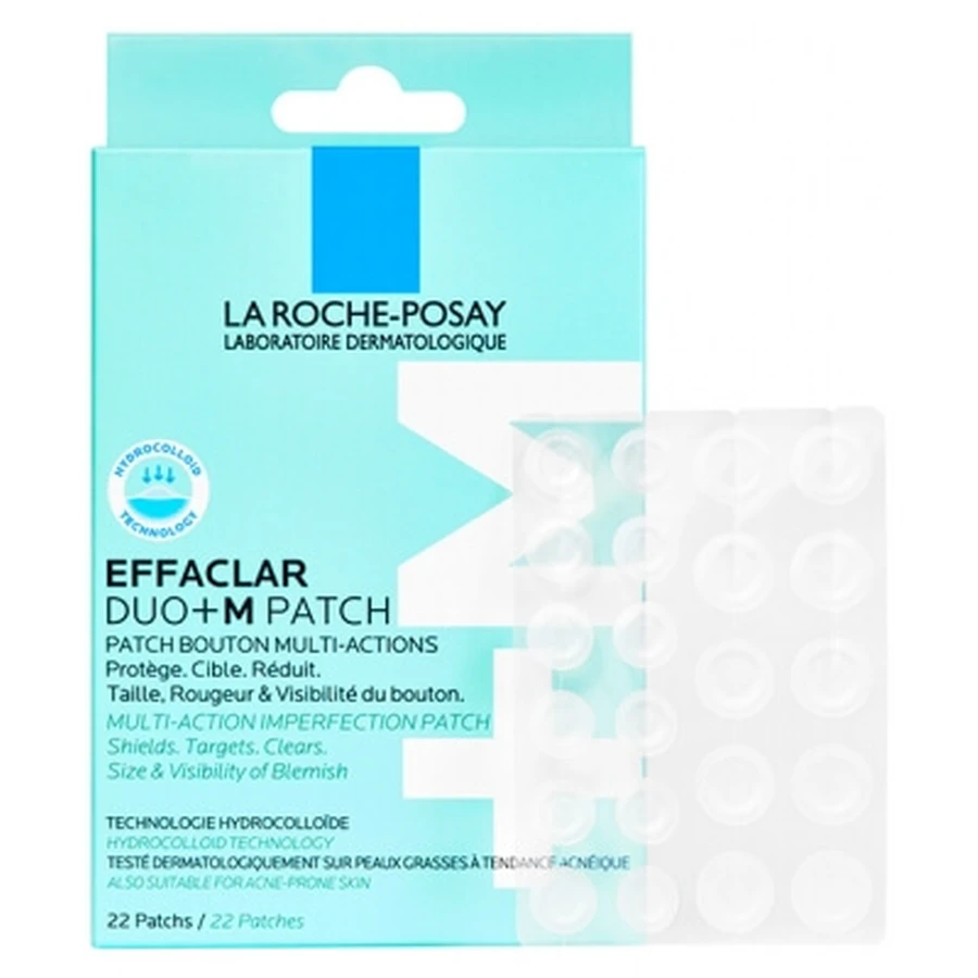 La Roche-Posay Effaclar Duo+M Cerotti multi-azione contro i brufoli, 22 cerotti