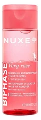 Nuxe Very Rose Biphase Waterproof Eye and Lip Makeup Remover 100 ml