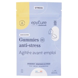 Caramelle gommose antistress Epycure, 60 caramelle