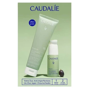 Caudalie Vinopure Siero anti-imperfezioni all'acido salicilico 30 ml + Gel detergente purificante in omaggio 150 ml