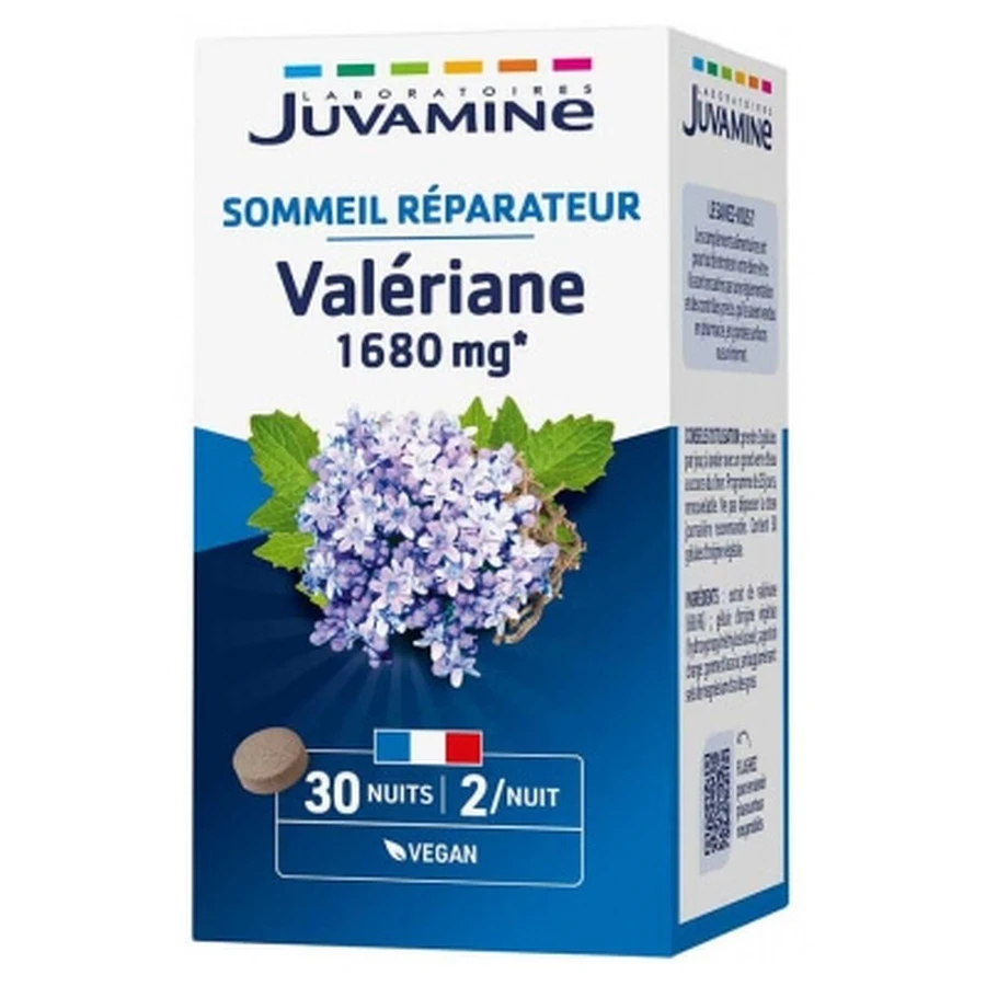 Juvamine Valeriaan 1680 mg, 60 tabletten