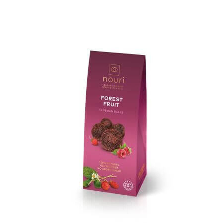 Vegan Truffles with Forest Fruit, 100 g, Nouri