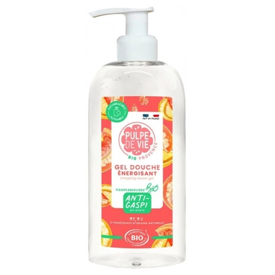 Pulpe de Vie Bio-Grapefruit-Duschgel mit belebender Wirkung, 400 ml