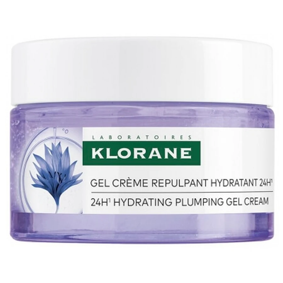 Klorane Gel-cremă hidratantă cu efect de volum 24 de ore, 50 ml