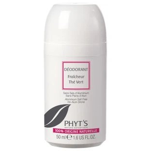 Phyt's Déodorant Fraicheur Thé Vert Roll-On Bio 50 ml