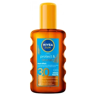Nivea Sun Protect & Bronze Ulei solar uscat SPF30 200 ml
