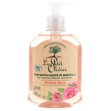 Jabón líquido «Le Petit Olivier Pure Marseille», aroma a rosa, 300 ml