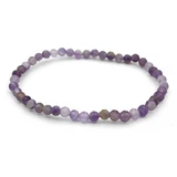 Natura Square-armband met gefacetteerde amethisten