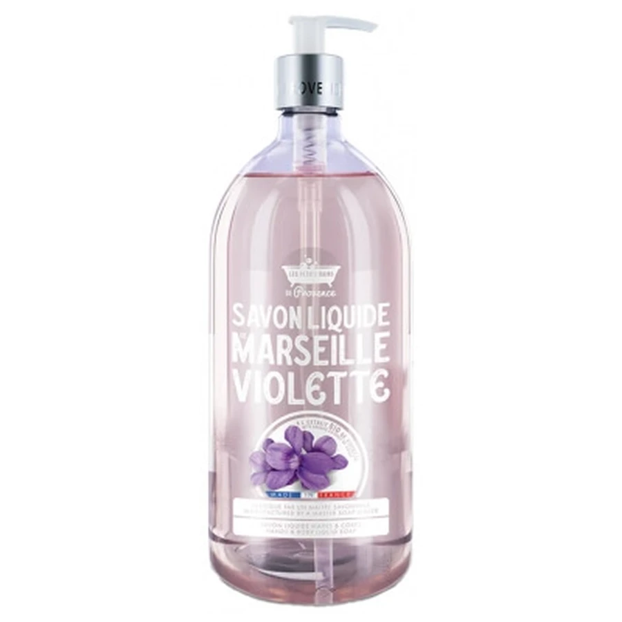 Mydło „Les Petits Bains de Provence Marseille”, zapach fiołkowy, 1 l: ceny i cechy