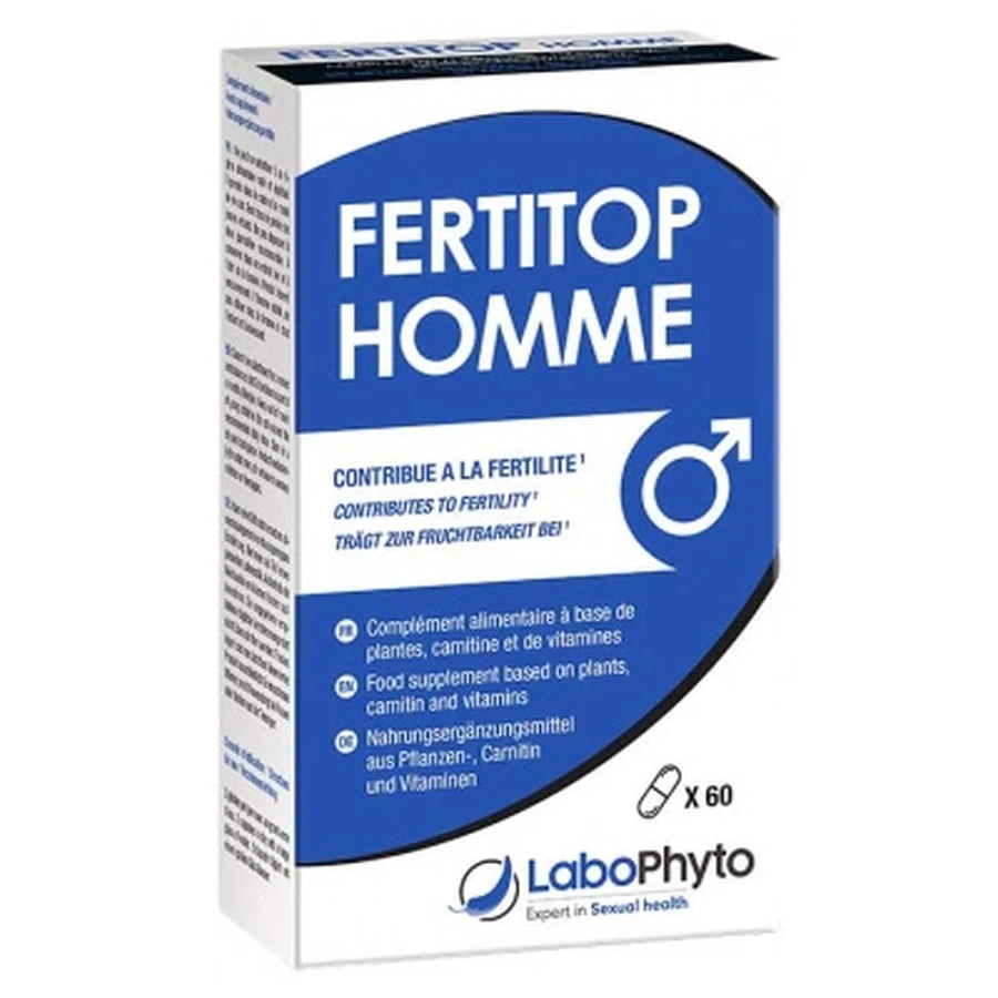 Labophyto Fertitop für Männer, 60 Kapseln auf pflanzlicher Basis
