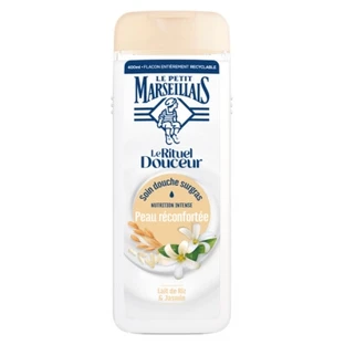 Le Petit Marseillais Linea doccia: Il rituale delicato per una pelle coccolata — Latte di riso e gelsomino, 400 ml