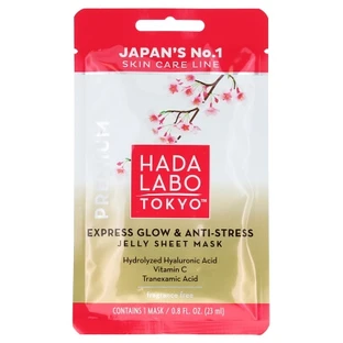 Hada Labo Tokyo Premium hydraterend en verhelderend gezichtsmasker 23 ml