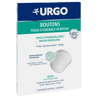 Urgo Boutons Patch Hydrocolloïde Micro-Needling 9 Patchs