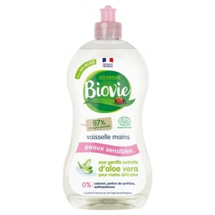 Biovie afwasmiddel voor de gevoelige huid met aloë vera, 500 ml