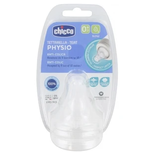 Chicco Physio 2 Sauger mit langsamem Durchfluss, ab 0 Monaten