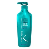 Tratamiento sin aclarado Kreogen para cabello rizado con biotina
