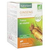 Naturland Bio-Ginseng 75 Vegecaps