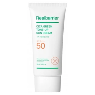 Real Barrier Cica Green Tinted Sunscreen SPF 50, 50 ml