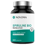Novoma biologische koudgedroogde spirulina, 500 tabletten
