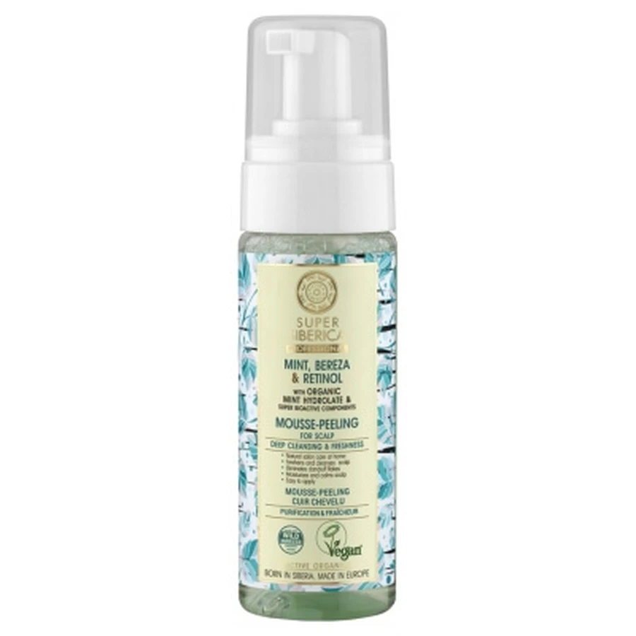 Natura Siberica Super Siberica Scrub schiumogeno per capelli grassi 170 ml