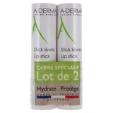 A-DERMA Lippenbalsam, 2er-Pack (je 4 g)