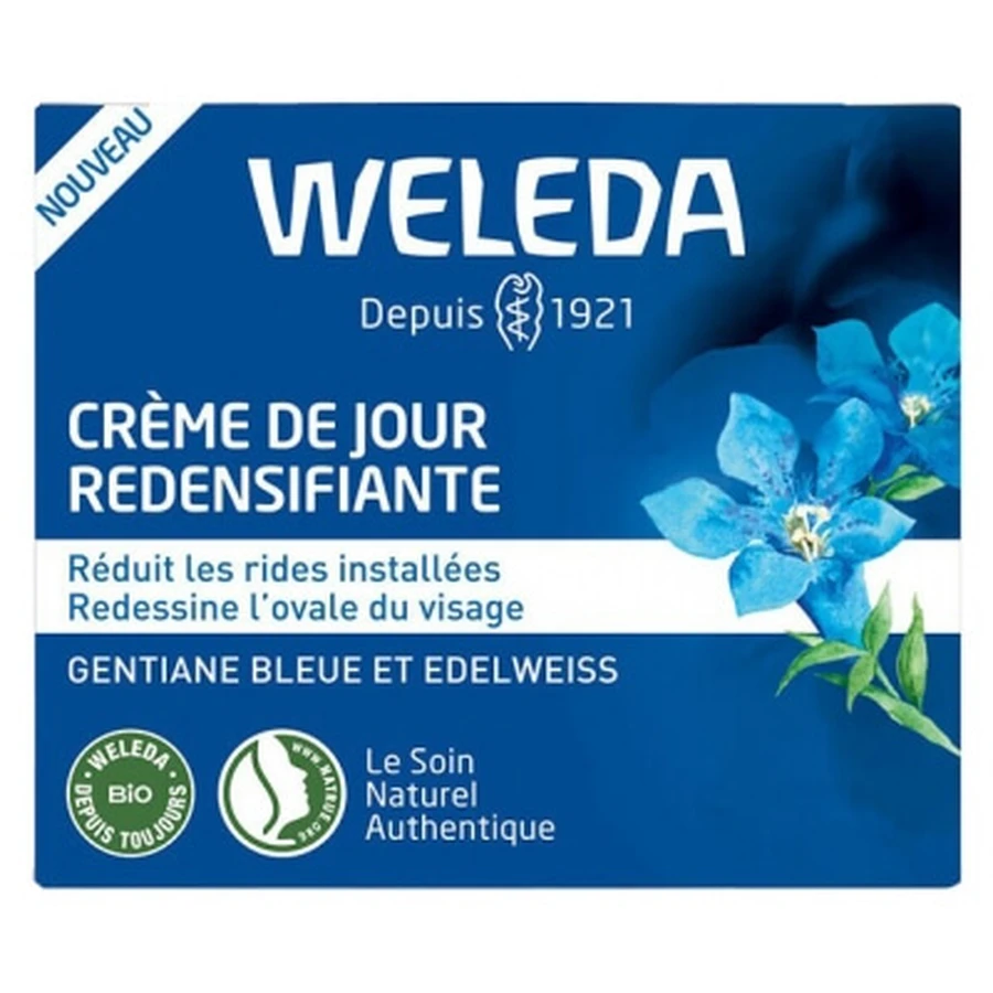 Weleda Crema da giorno ridensificante alla genziana blu e all’edelweiss 40 ml
