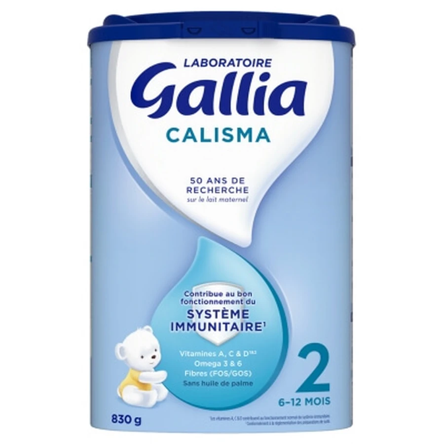 Gallia Calisma Fase 2, 6–12 mesi, 830 g