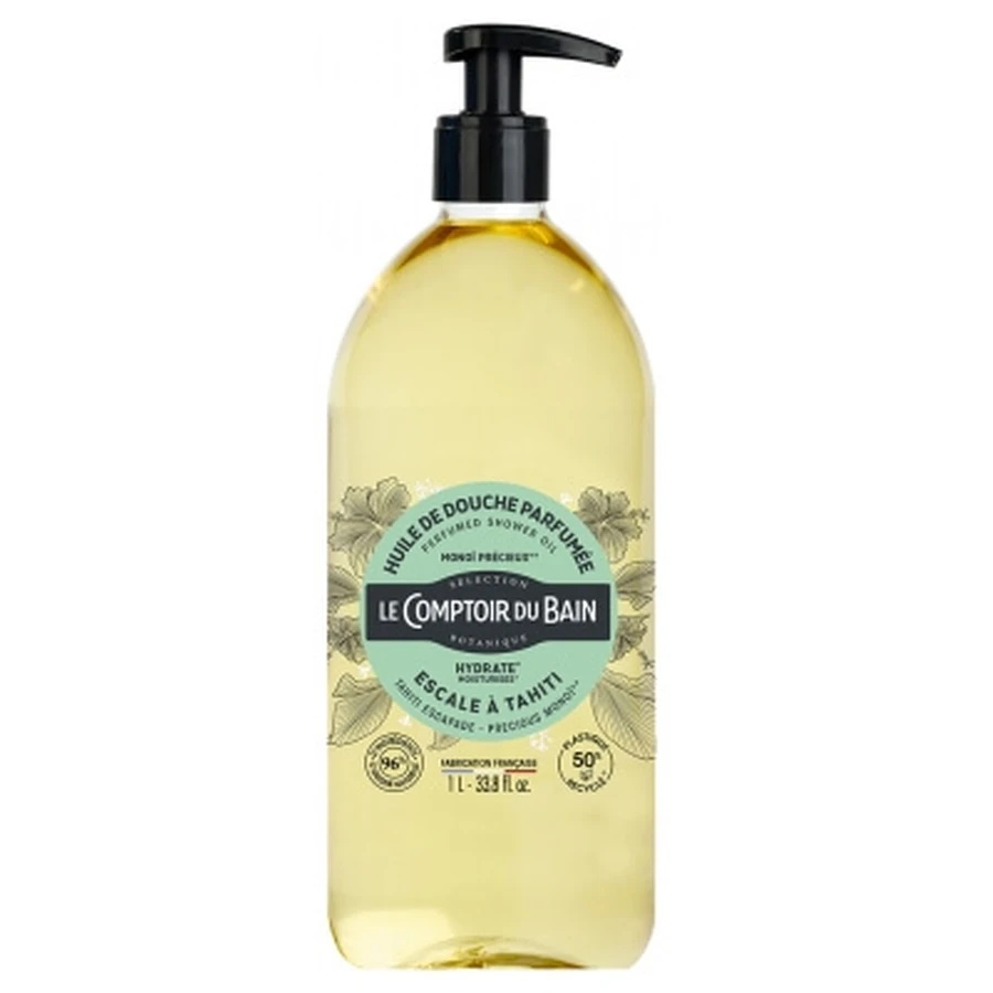 Le Comptoir du Bain – Ulei de duș parfumat „Escale à Tahiti” 1 L