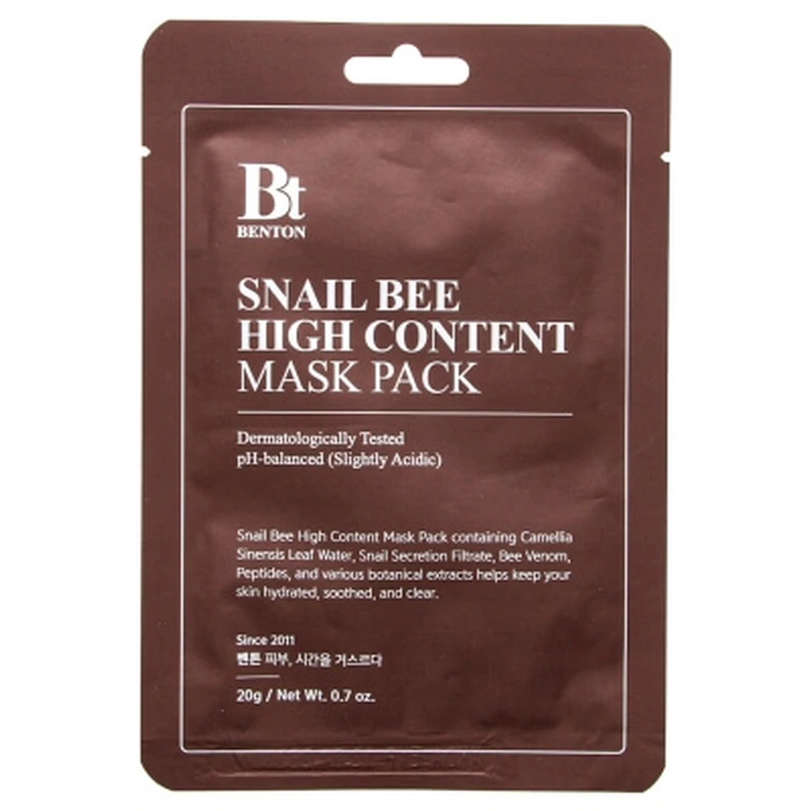 Benton Snail Bee High Content Maskenpackung 20 g