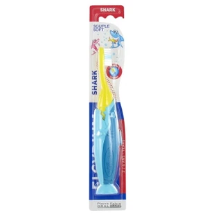 Perie de dinți Elgydium Shark pentru copii de 2-6 ani, moale