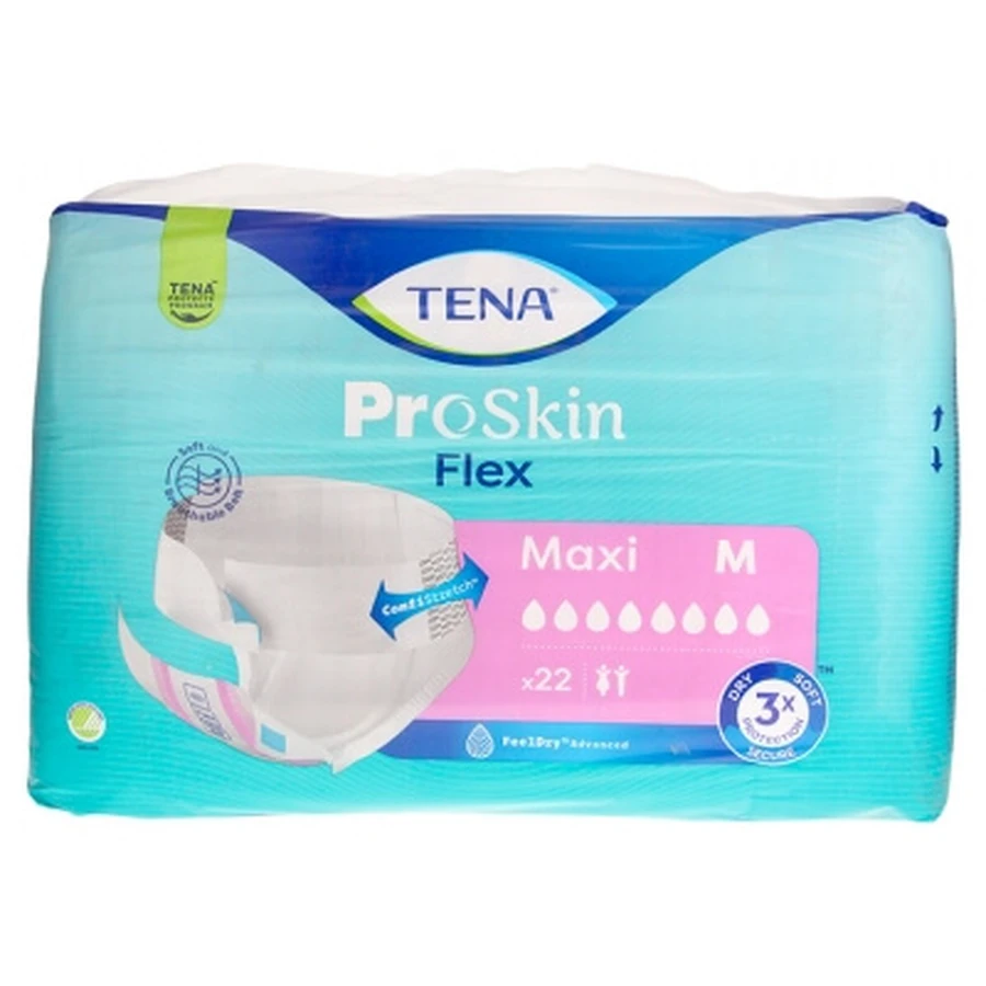 Tena ProSkin Flex Maxi, 22 pannoloni completi