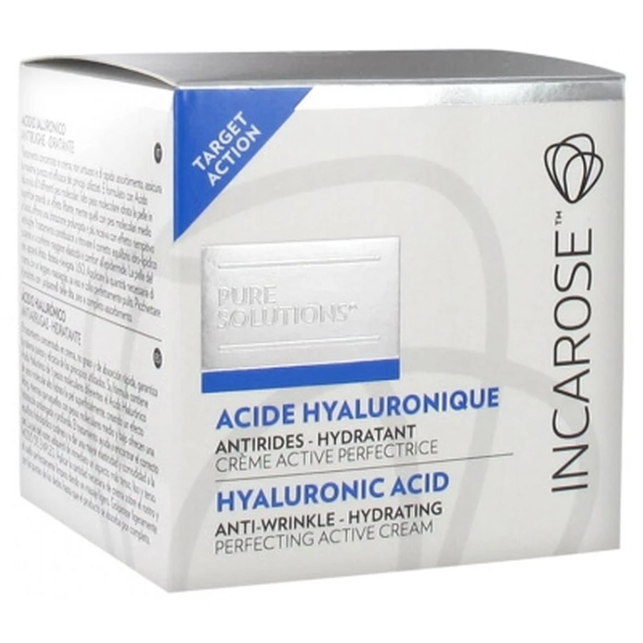 Incarose Pure Solutions Hyaluronsäure-Aktivcreme für ein makelloses Hautbild 50 ml