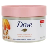 Exfoliante corporal suave de Dove con avena coloidal y aceite de caléndula, 298 g