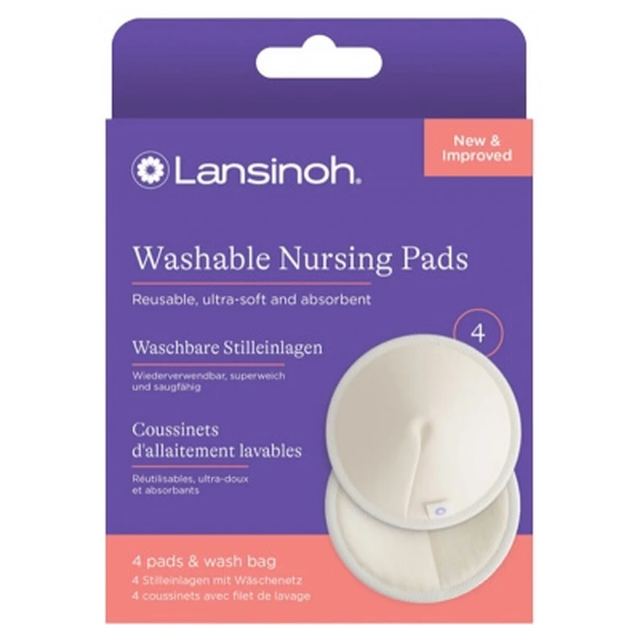Lansinoh 4 Washable Breast Pads