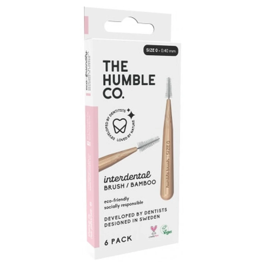 The Humble Co. - 6 spazzolini interdentali in bambù