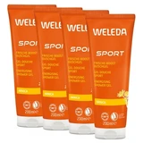 Weleda Arnika Sport Duschgel, 4er-Pack (je 200 ml)