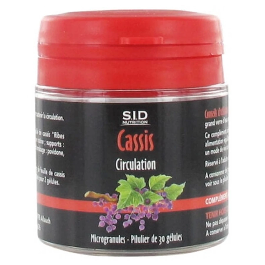 S.I.D Nutrition Circulation Ribes nero 30 capsule